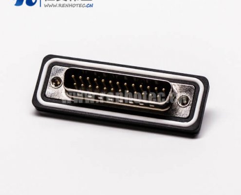 25d-sub接口显示器防水公头直式车针焊接