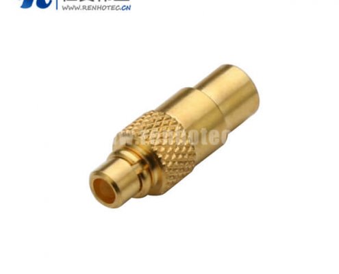 mmcx直式焊接接插件公头接射频线视频线UT047