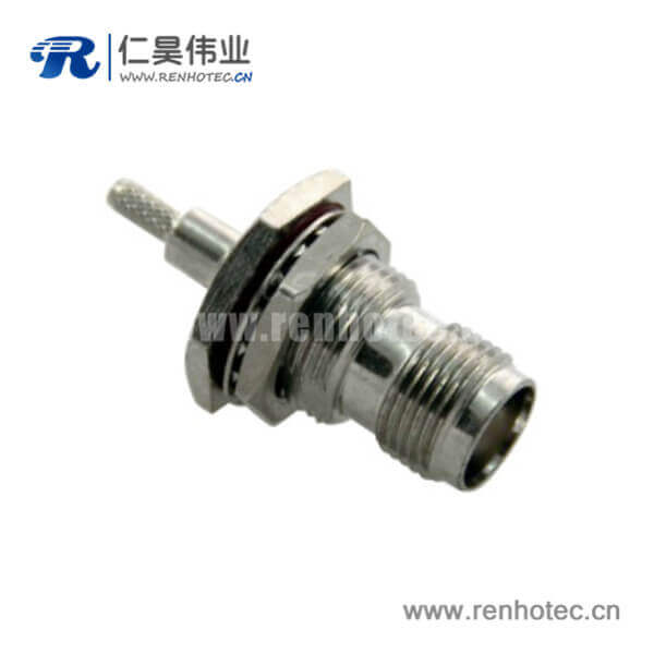 DOSIN-802-0015 tnc射频接插件穿墙直式防水母头接线RG6_RG58_RG174