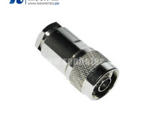 n型公头螺母锁紧式接插件射频同轴电缆接LMR200/300