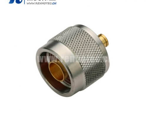 N头直式焊接公头接线UT085同轴电缆