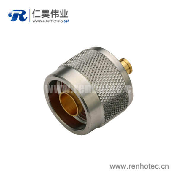 DOSIN-805-1000 N头直式焊接公头接线UT085同轴电缆