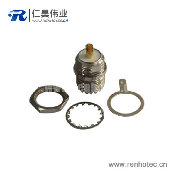 DOSIN-836-0001 uhf接插件母头直式穿墙面板安装