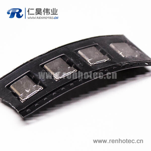 12-6 接插件 type-C母头弯式侧插式usb3.0接插件