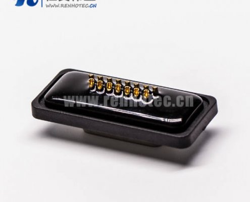 db15 双排防水公头直式车针接线焊接