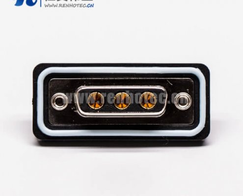 d sub3w3防水母头直式接线焊接车针镀金