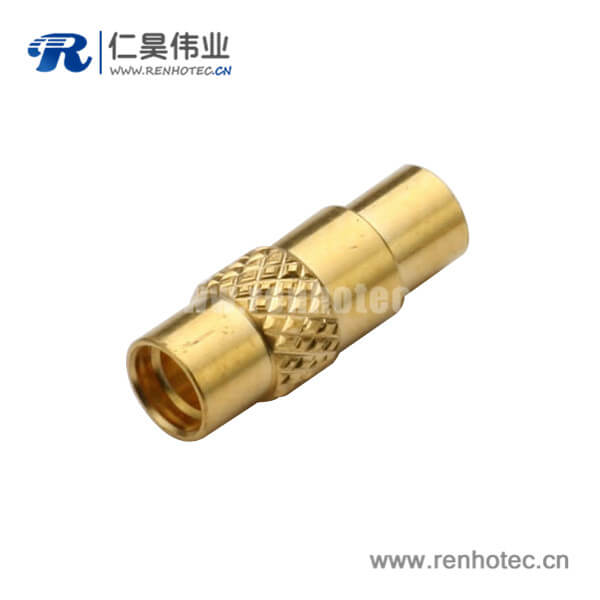 631-0105 MMCX接头母头直式焊接式接插件接同轴线缆UT085