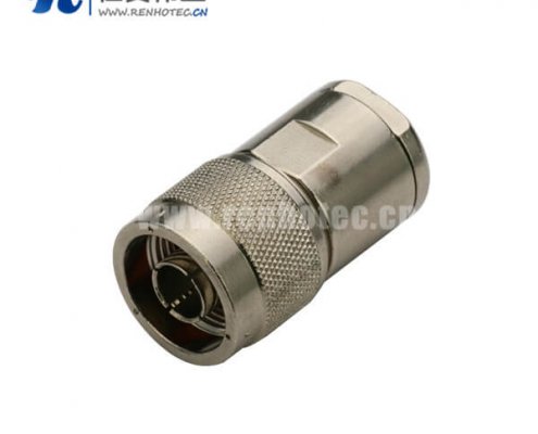 N型接插件公头螺母锁紧式线缆RG214,RG213,LMR400