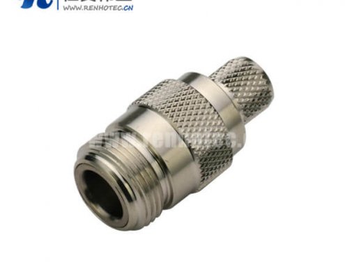 N系列接头母头直式压接同轴线缆LMR400,RG213