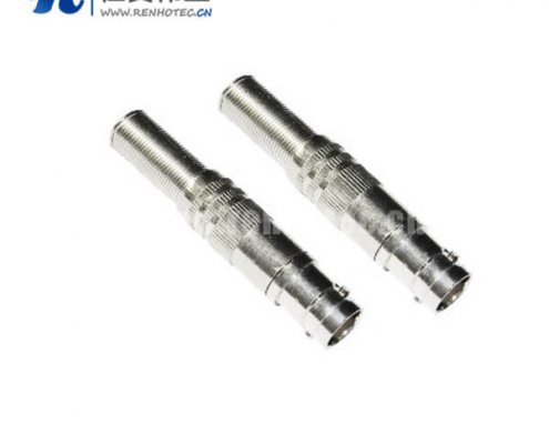 BNC直式射频同轴电缆 锌合金母头50欧姆