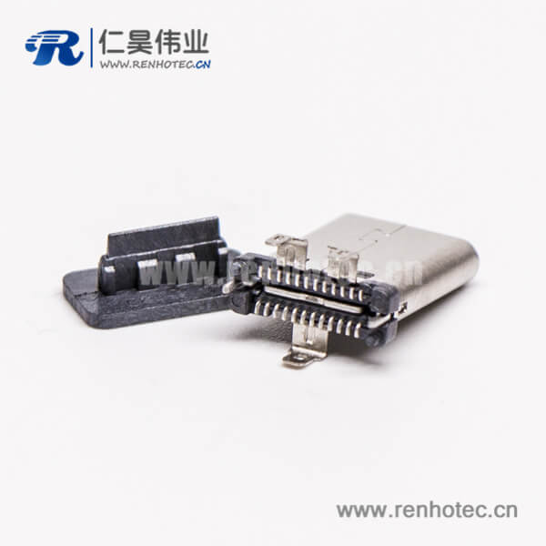 KY-UC-M550-1 type c 公头直立式SMT贴板插板