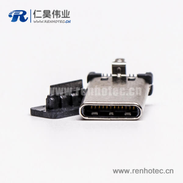 KY-UC-M550-5 type c 公头直立式SMT贴板插板