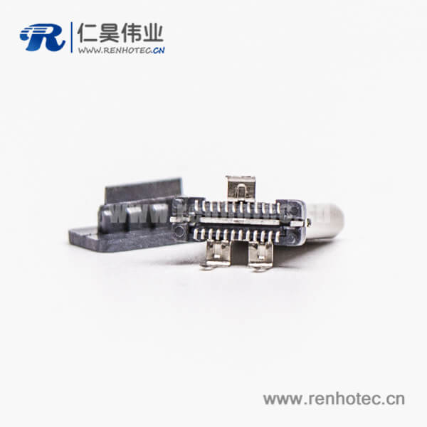 KY-UC-M550-6 type c 公头直立式SMT贴板插板