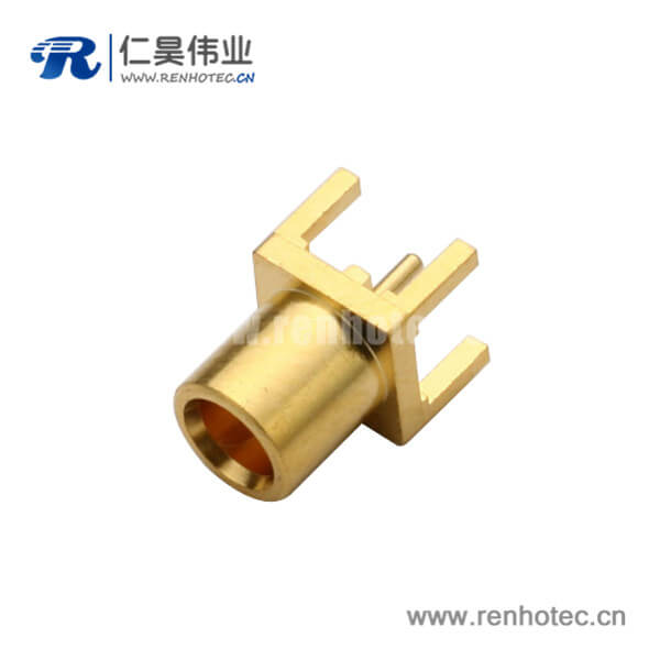 专业射频同轴接插件直插式母头mcx面板安装 专业射频同轴接插件直插式母头mcx面板安装