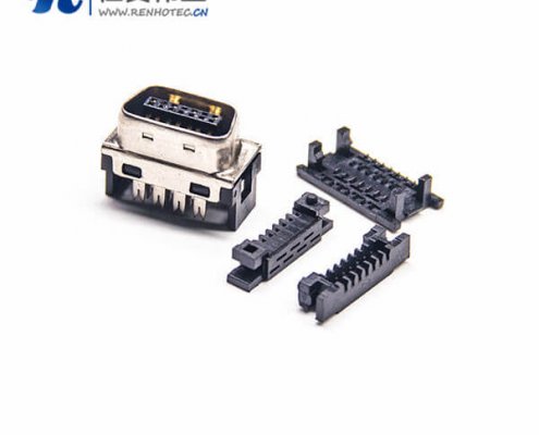 SCSI接头HPCN14芯公头直式刺破式