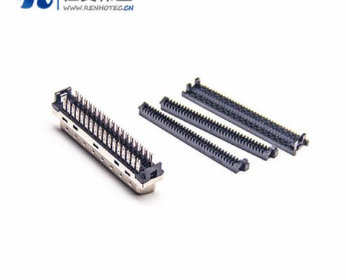 SCSI刺破式HPDB36芯公头直式插头接插件刺破式