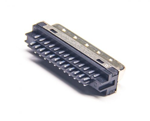 SCSI50公头直式焊接式50针接线HPDB型接插件