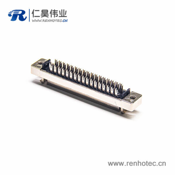 68针 SCSI接插件HPDB型母头直式刺破式面板安装插座 68针 SCSI接插件HPDB型母头直式刺破式面板安装插座