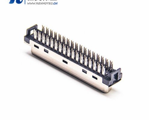 SCSI直插接插件母头刺破式接线插座