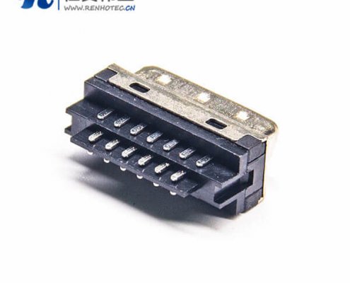 26PIN SCSI接插件HPDB公头直式焊接式接线