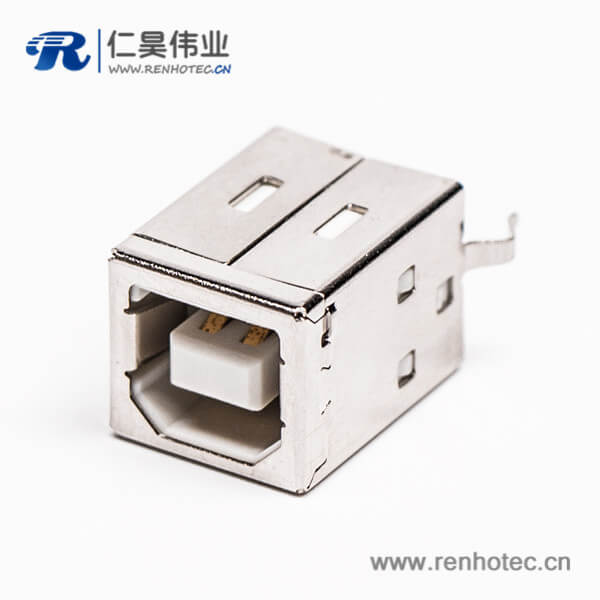 usb type b接口母头直式DIP插PCB板 usb type b接口母头直式DIP插PCB板