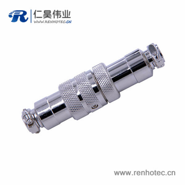 航空插头接插件GX20直式对接公母接插件 航空插头接插件GX20直式对接公母接插件