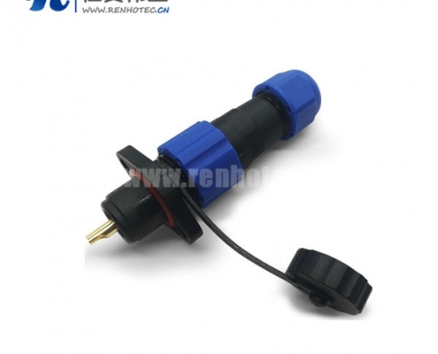 SP17电缆防水航空插头6芯