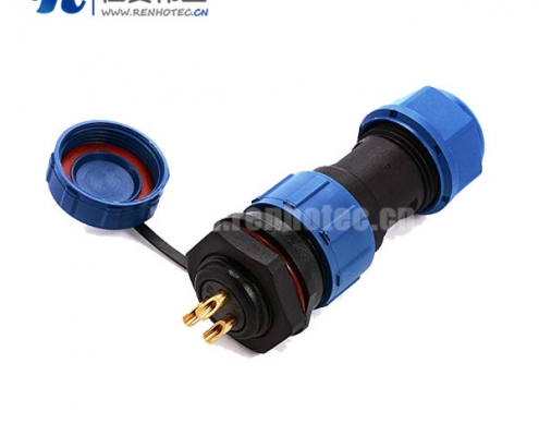 SP17防水接头户外灯IP68三芯